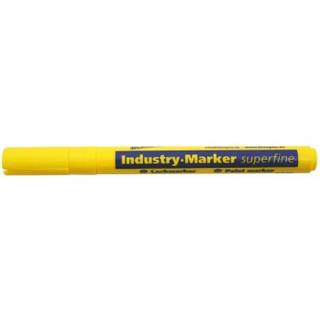 Industri marker 0,8 mm GUL rund spids (model 0853)