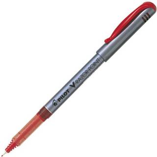 12 x Pilot V-Razorpoint fiberpen rød