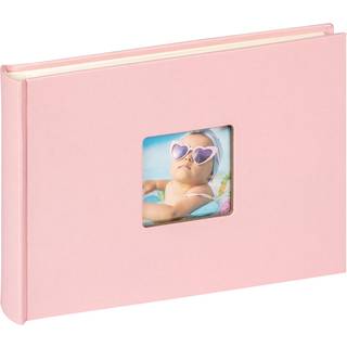 Fun Babyalbum Rosa - 22x16 cm (40 Hvide sider/20 blade)