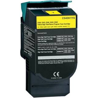 Lexmark C540H1YG Gul toner 2.000 sider kompatibel