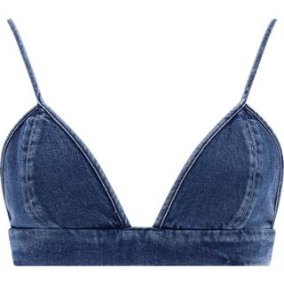 Agolde Denim bralette - blue - XS