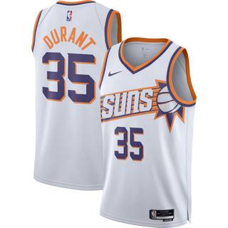Phoenix Suns Association Edition Nike Dri-FIT NBA Swingman-trøje til mænd - hvid - M