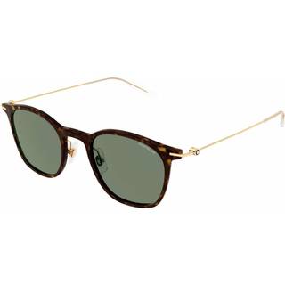 Montblanc MB0098S 012 53 Solbriller Mænd Tortoiseshell - Tortoise - 53mm