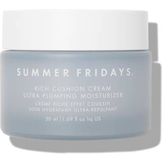 Summer Fridays - Rich Cushion Cream - Ultra Plumping Moisturizer - Overtime Rich Cushion Cream Plumping - For Women