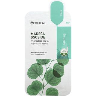 MEDIHEAL Essential Mask Madeca Ssoside Sheetmaske har en beroligende virkning 24 ml - 24 ml