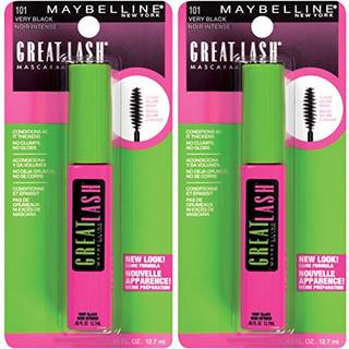 Maybelline Great Lash vaskbar mascara-makeup volumiserende vippende formel