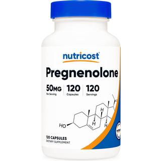 Nutricost – Pregnenolon 50 mg, 120 kapsler
