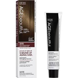 Alder Smuk permanent h?rfarve farvestof Liqui Creme | 100% gr? d?kning | Anti-aging Haircolor | Biotin til tykkere fyldigere h?r | Professionel s
