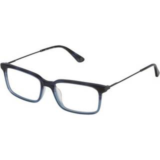 Police VPL687 09QW 52 Briller Mænd Black - Black - 52mm