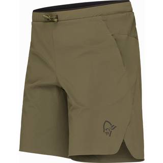 Norrøna Men's Senja Flex1 9" Shorts Olive Night, M
