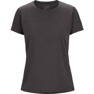 Arc'teryx Women's Taema Crew SS Black Heather, M