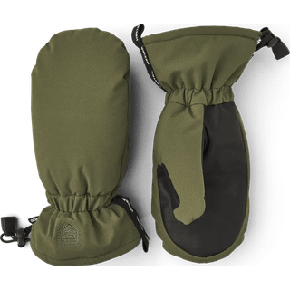 Hestra Men's Mist Mitt Olive, 6
