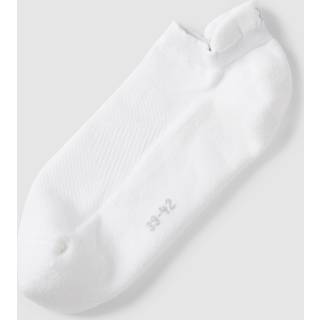 Burlington Herren Sneakersocken weiß Mikrofaser/Funktion unifarben