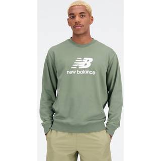 New Balance Essentials Stacked Logo Crew Str. XXL Grøn