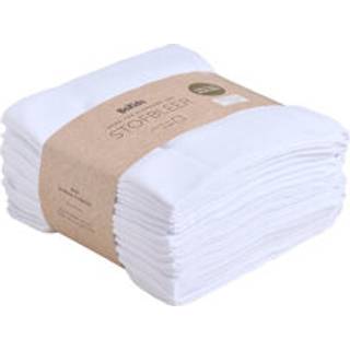 BeKids Muslin stofbleer (8-pak), 70x70 cm - Brilliant White