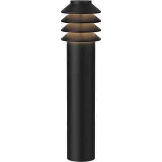 Bysted garden sort lang led basemontereret ekskl. adapter