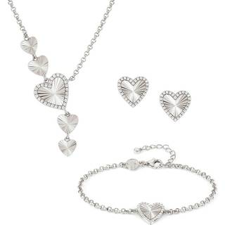 Nomination TrueJoy Silver Heart Bracelet - 16cm
