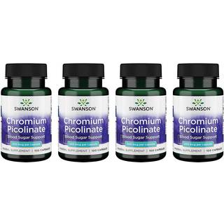 Krom picolinate (100 kapsler, 200mcg)