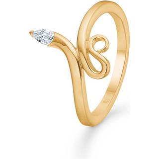 Mads Z Cobra Ring 8 kt. Guld 3347124-54 - Dame - Gold