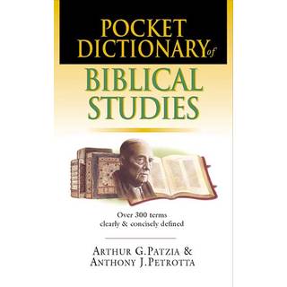 Pocket dictionary of Biblical studies