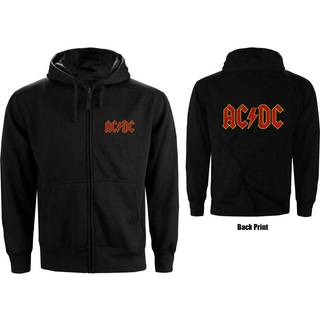 AC/DC Hættetrøje Logo Black M
