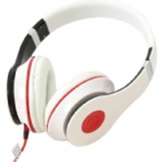 Freestyle Hi-Fi Stereo Mega Bass Headset - med 3.5mm + adapter - Hvid