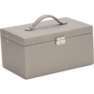 WOLF Heritage Large Jewelry Box Tan Leather 280234