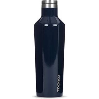 Corkcicle Classic Cantine Isoleret tumbler Midnight Navy 16 oz - Genanvendelig vandflaske holder drikkevarer koldt i 25 timer og varmt 12 timer -