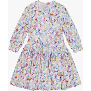 Stella McCartney Kids Printed shirt dress - multicoloured - Y 6