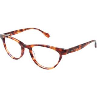 Ted Baker B713 DEM 50 Briller Kvinder Brun - Pattern Demi Amber Orange Brown - 50mm