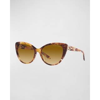 Ralph Lauren RL8215BU Asian Fit 60932L 56 Solbriller Kvinder Tortoiseshell - Transparent Tortoise - 56mm