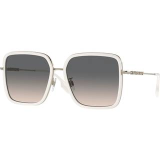 Burberry BE3145D DIONNE Asian Fit 1109G9 58 Solbriller Kvinder Hvid - White - 58mm