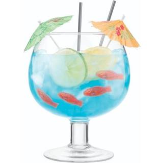 Final Touch Fishbowl Glass til cocktails & drikkevarer - holder op til 1,3 L (44 oz) (FTA1870)