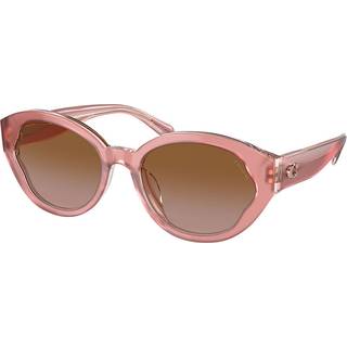 Coach HC8364U CH569 Asian Fit 574313 55 Solbriller Kvinder Lyserød - Frosted Pink - 55mm