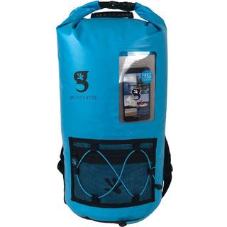 Geckobrands Hydroner 20L Vandt?t t?r taske Rygs?k Neonbl? - Letv?gtsrejsepose med klar telefonpose