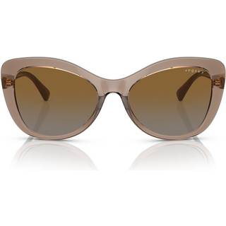 VOGUE EYEWEAR Kvinde VO5515SB 2940T5 Solbriller Nylon Brun Brun Sommerfugl Polariseret Skygge