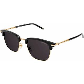 Montblanc MB0242S 001 50 Solbriller Mænd Black - Black - 50mm