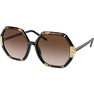 Tory Burch TY9072U 189613 58 Solbriller Kvinder Tortoiseshell - Black Tortoise - 58mm