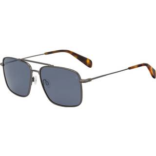 Rag & Bone RNB5022/S R80/KU 57 Solbriller Mænd Grå - Matte Grey - 57mm