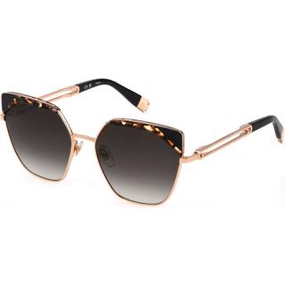 Furla Kvinde SFU690V 300Y Solbriller Metal Guld rose Grå Cat Eye Normal Skygge
