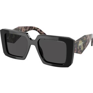 Prada PR 23YSF Asian Fit 1AB5S0 52 Solbriller Kvinder Black - Black - 52mm