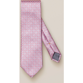 Eton Silk Printed Flower Tie Blue