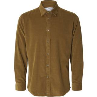 SLHREGOWEN-CORD SHIRT LS NOOS