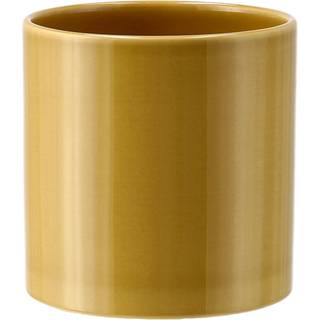 Scandi Living Sleek krukke Ø12 cm Mustard