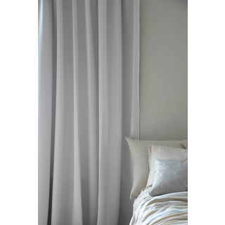 Mimou Blackout Hotel Curtain 290x250 Cm Pearl White - Gardinlængder Polyester Perlehvid - WIS9614