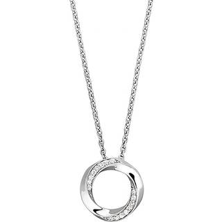 Viventy 784352 Silber-Collier Damenkette mit Zirkonia