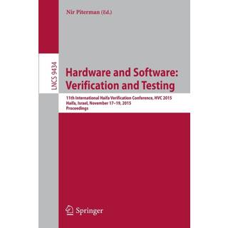 Hardware and Software: Verification and Testing