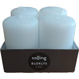 Salling bloklys 4x6 cm 4-pak - hvid (På lager i varehus)
