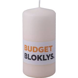 Budget bloklys 5,8x12 cm - elfenben (På lager i butik)