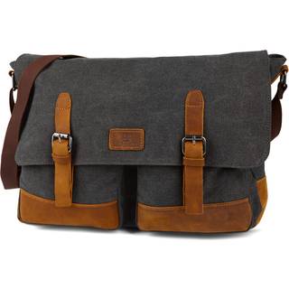 Spencer Computertaske i Grå og Tan